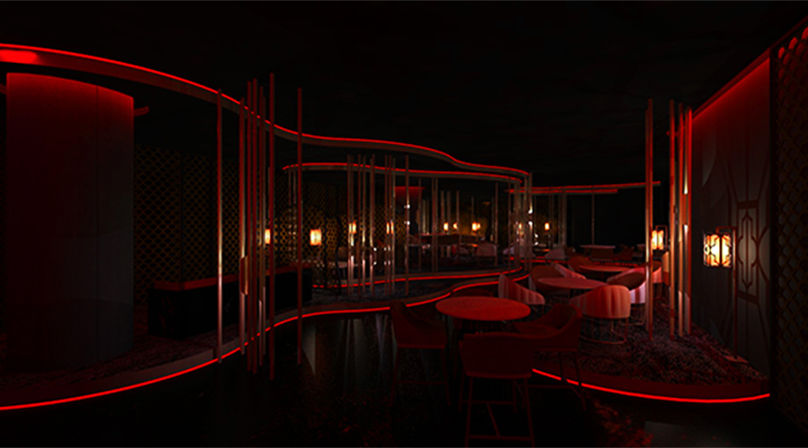 焦點空間設計-宏驛室內裝修工程｜IGNITE CLUB 上海｜商業空間
