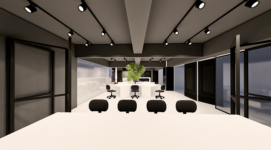 焦點空間設計-宏驛室內裝修工程｜momoco office｜商業空間